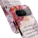 Matthew 6:28 Floral Samsung/Android Phone Case