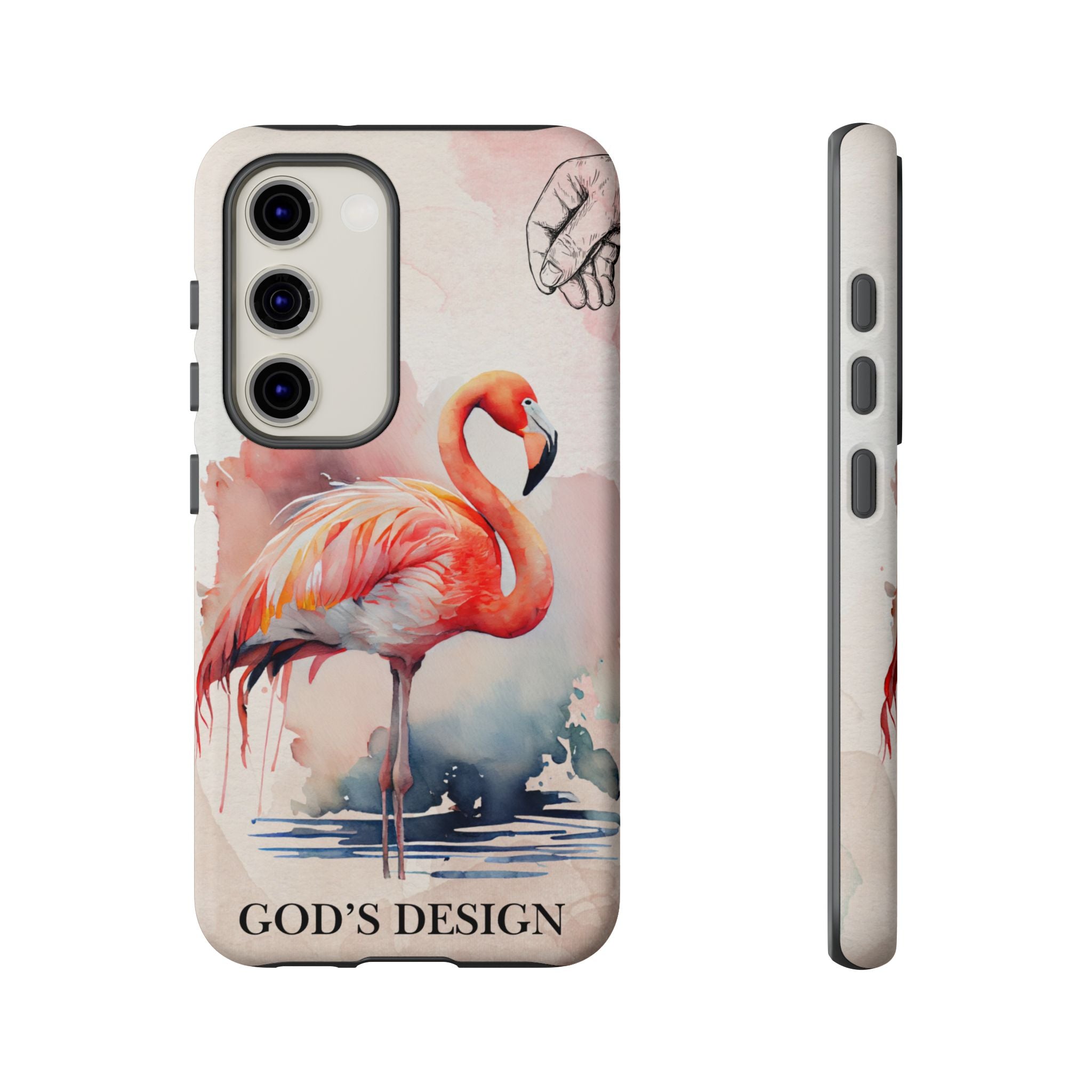 God’s Design Pink Flamingo Case