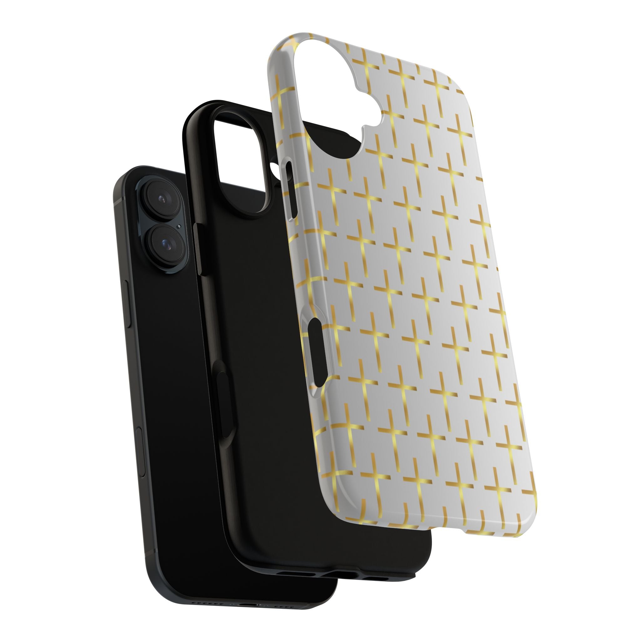 Protected cross phone case