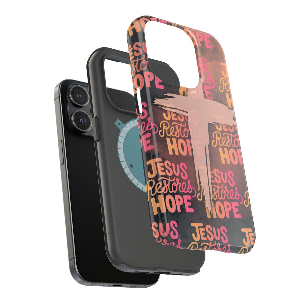 Jesus Restores Hope Phone Case