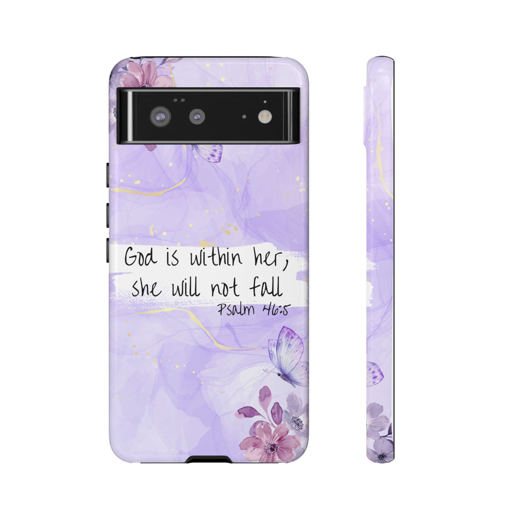 God Is Within Her Non MagSafe phone Case