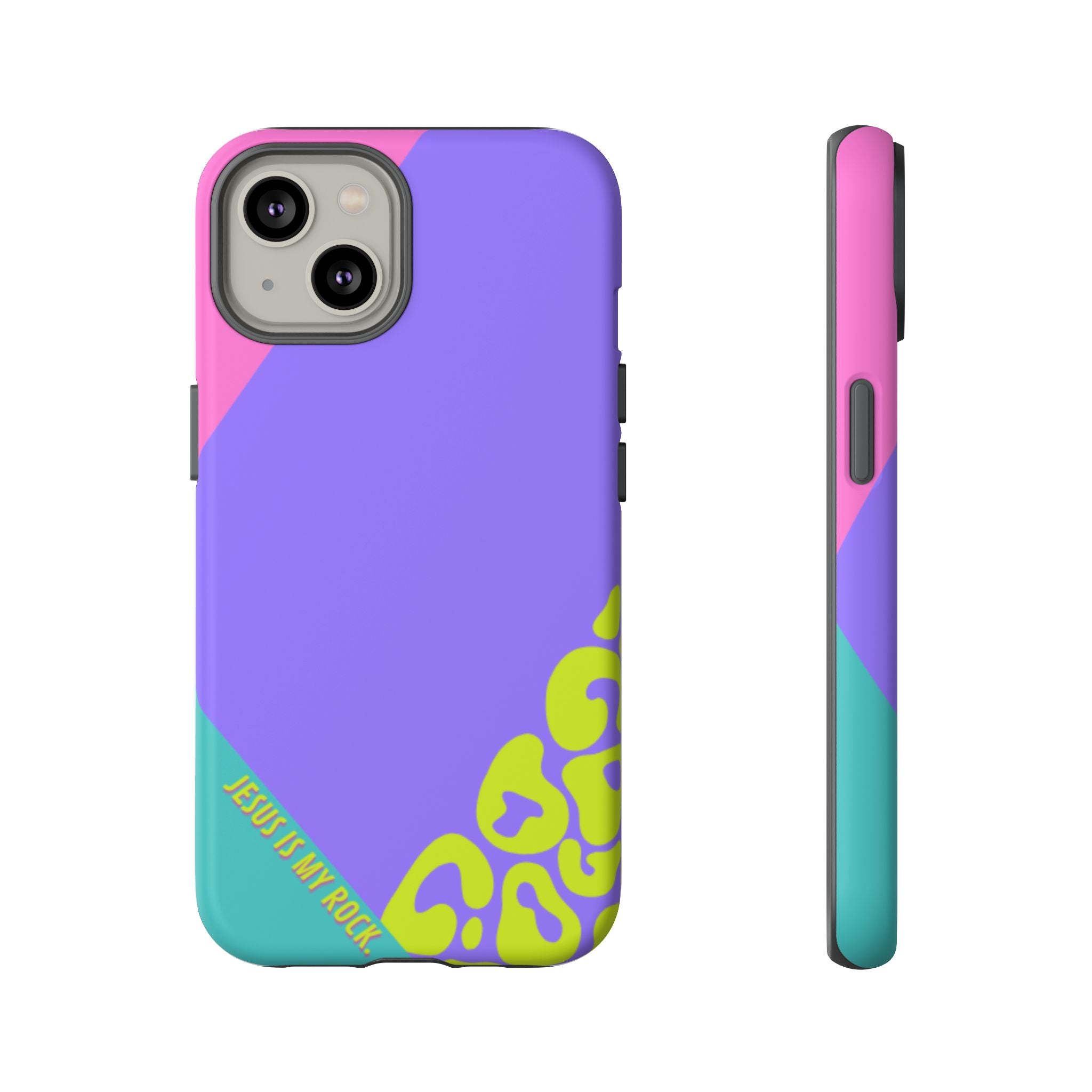 Jesus is My Rock 90's Themed Phone Case