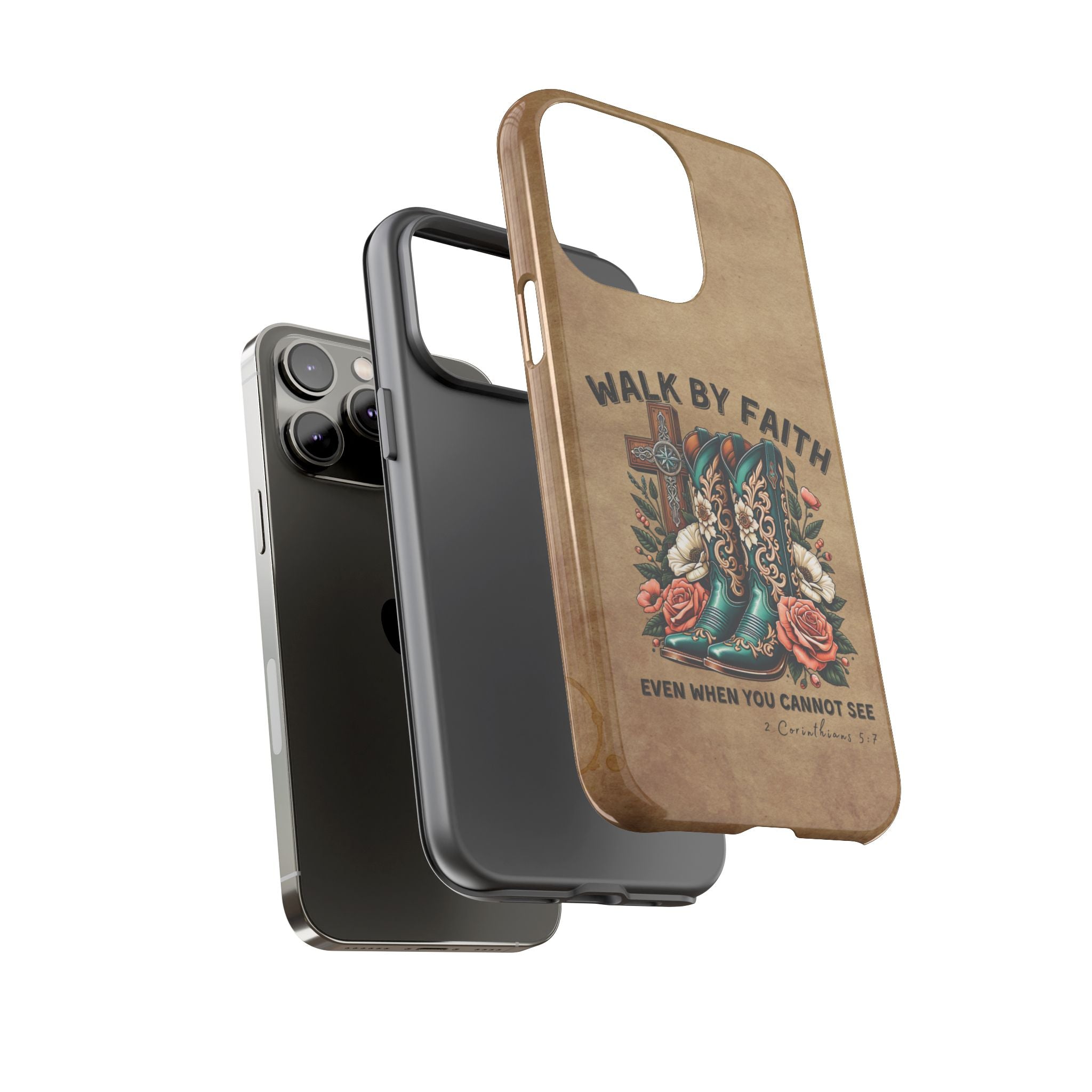 Walk By Faith Rustic Case
