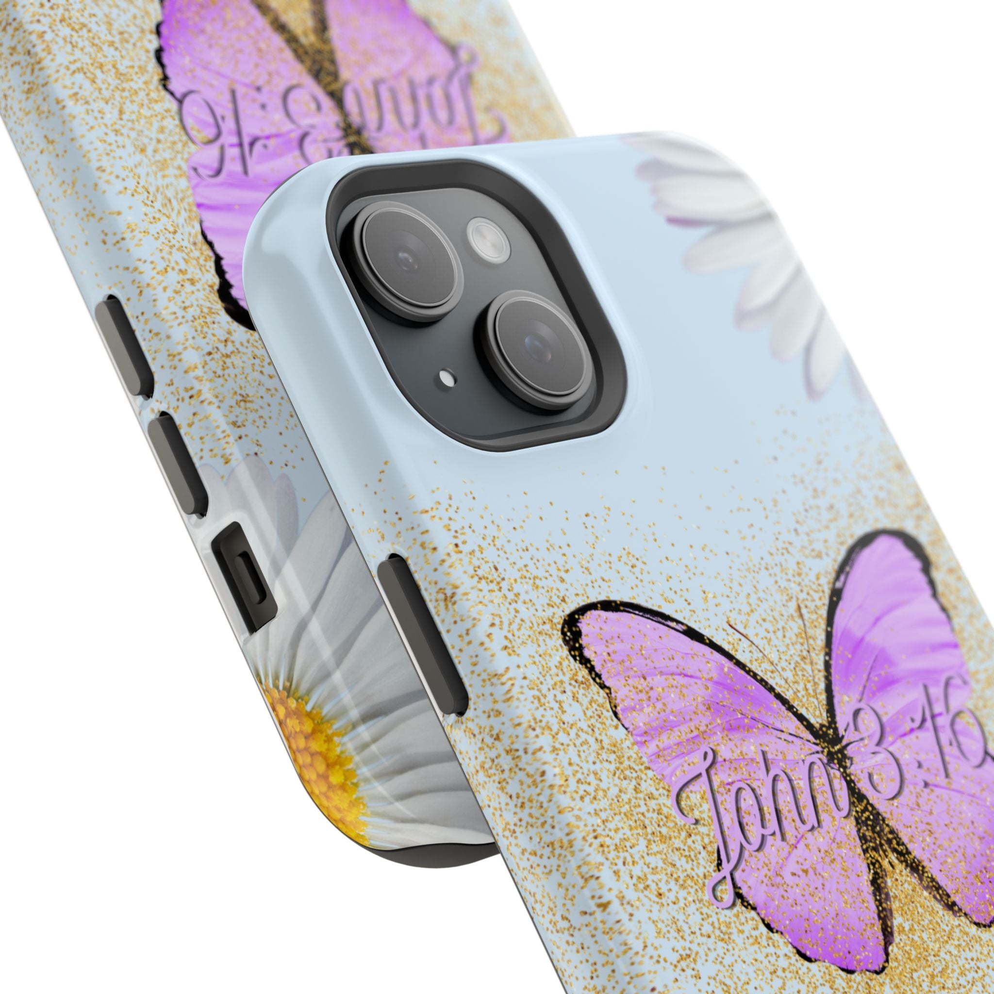 Butterfly Floral John 3:16