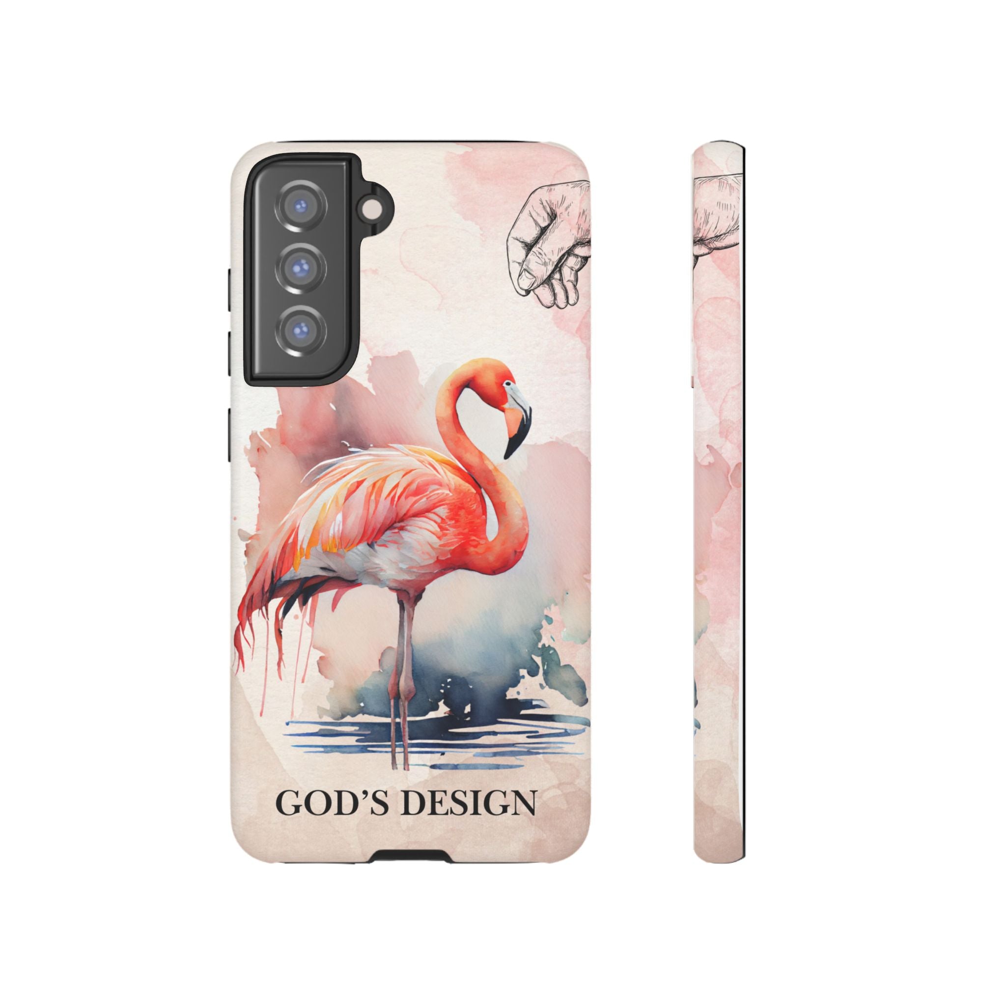 God’s Design Pink Flamingo Case