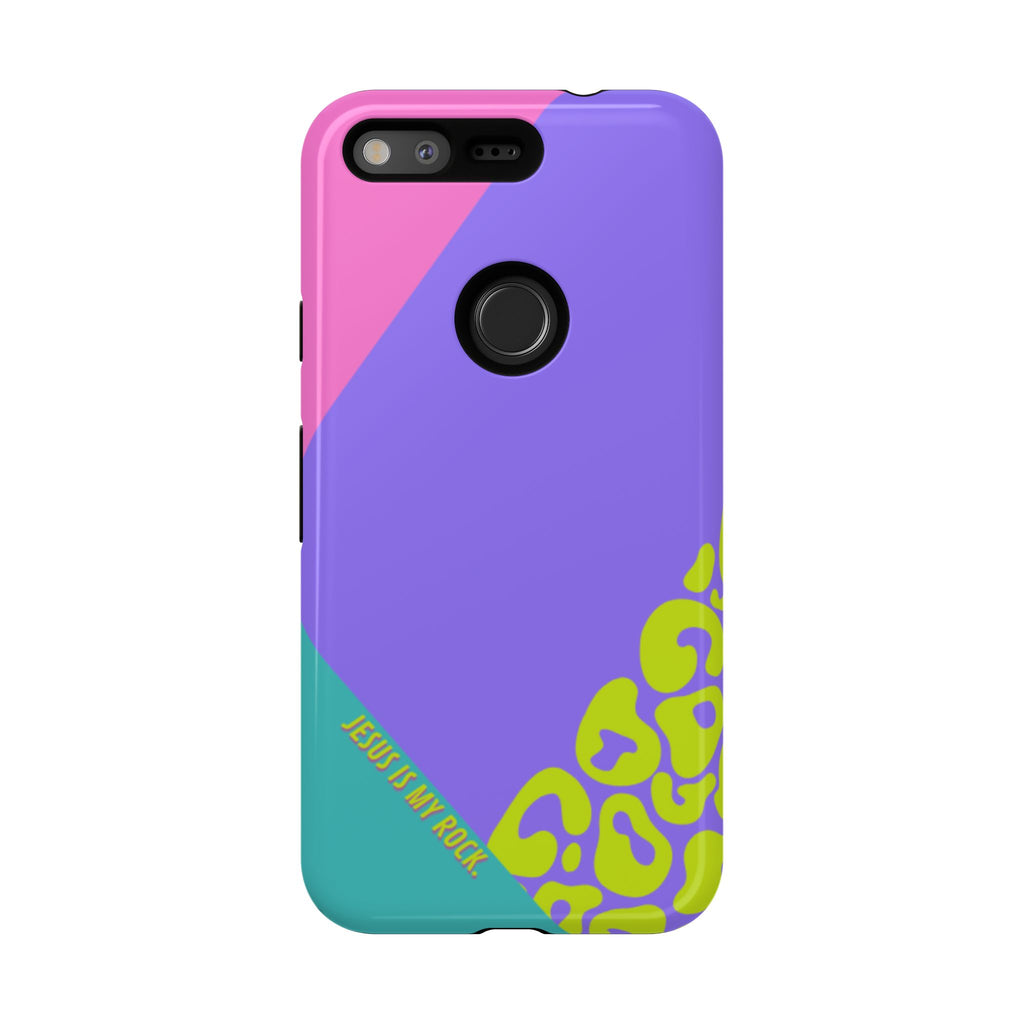 Jesus is My Rock 90's Themed Phone Case