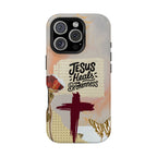 Jesus Heals Brokenness Phone Case
