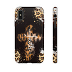 Faith Leopard Cross Non MagSafe Phone Case