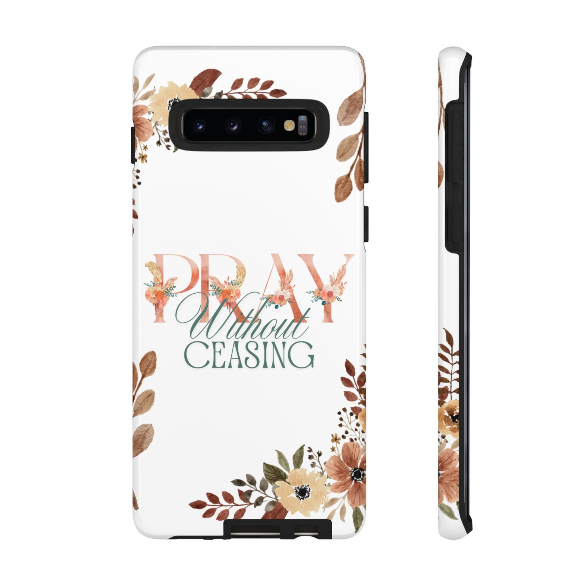 Pray Without Ceasing phone case