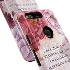 Matthew 6:28 Floral Samsung/Android Phone Case