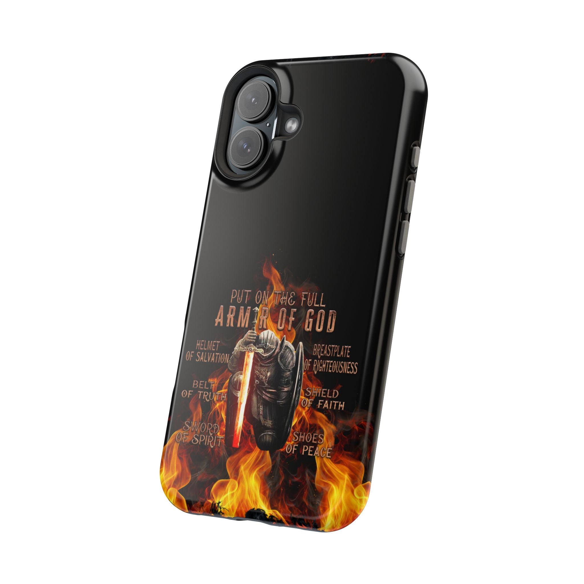 Forged in the flames phone case