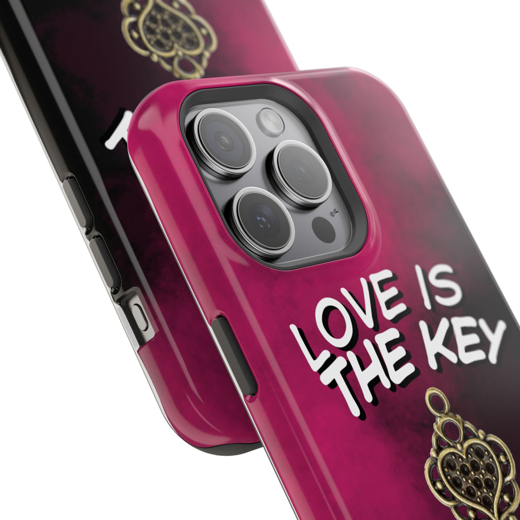 Love is the Key Phone Case
