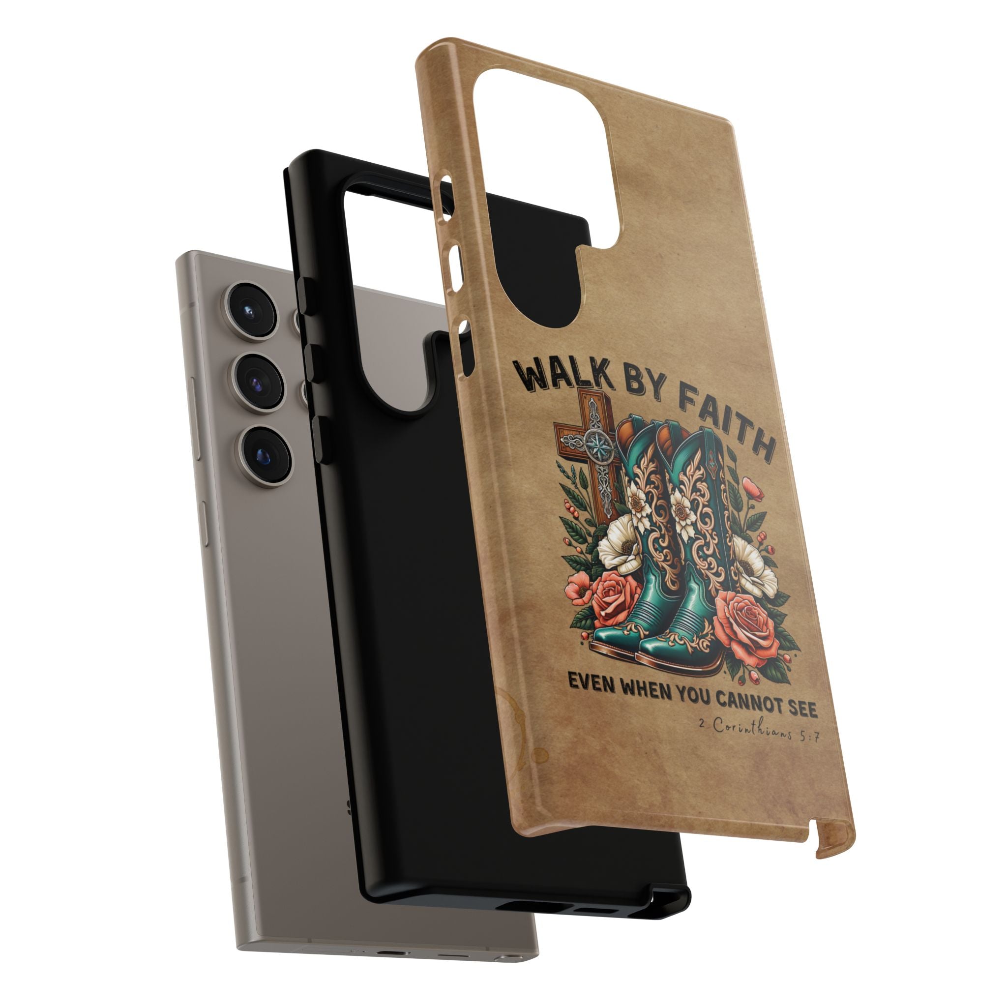 Walk By Faith Rustic Case