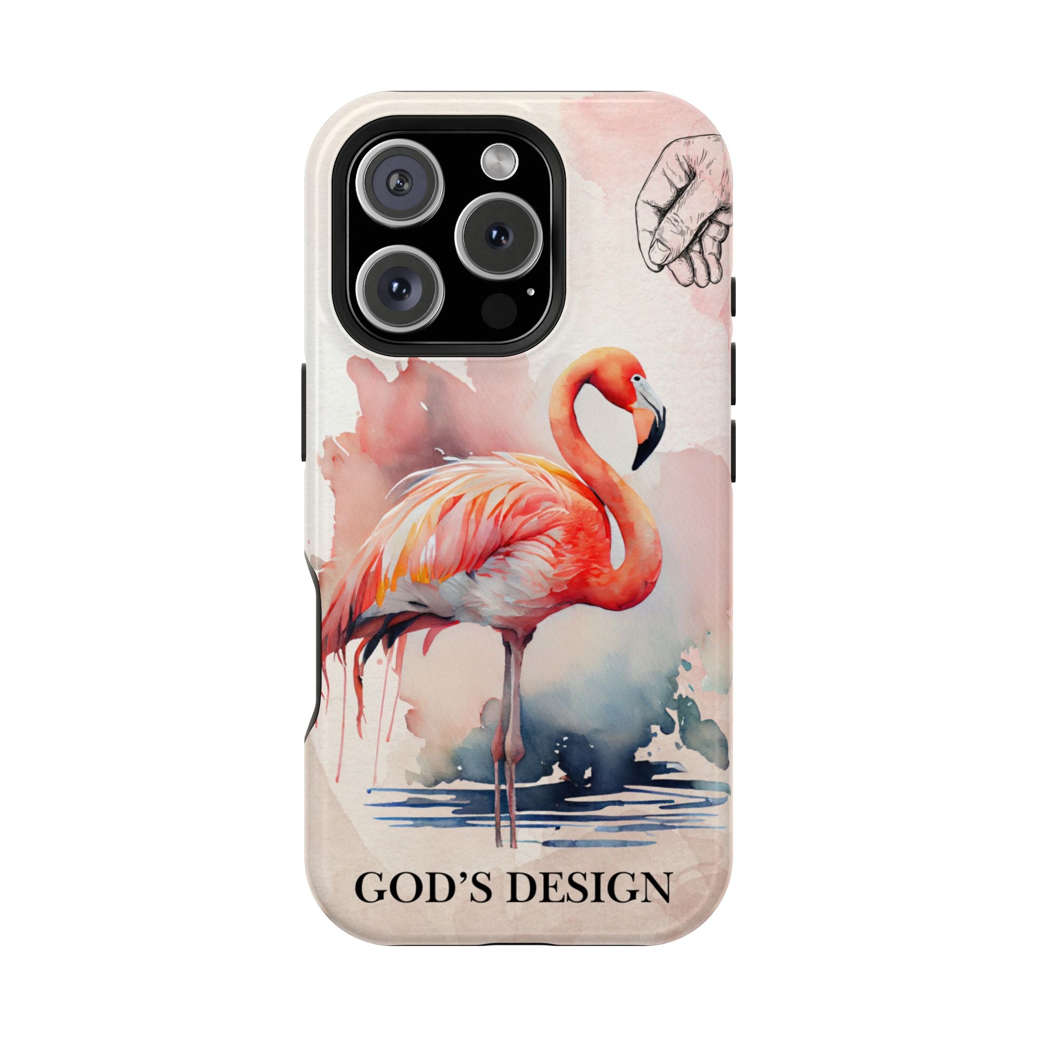 God’s Design Flamingo Case