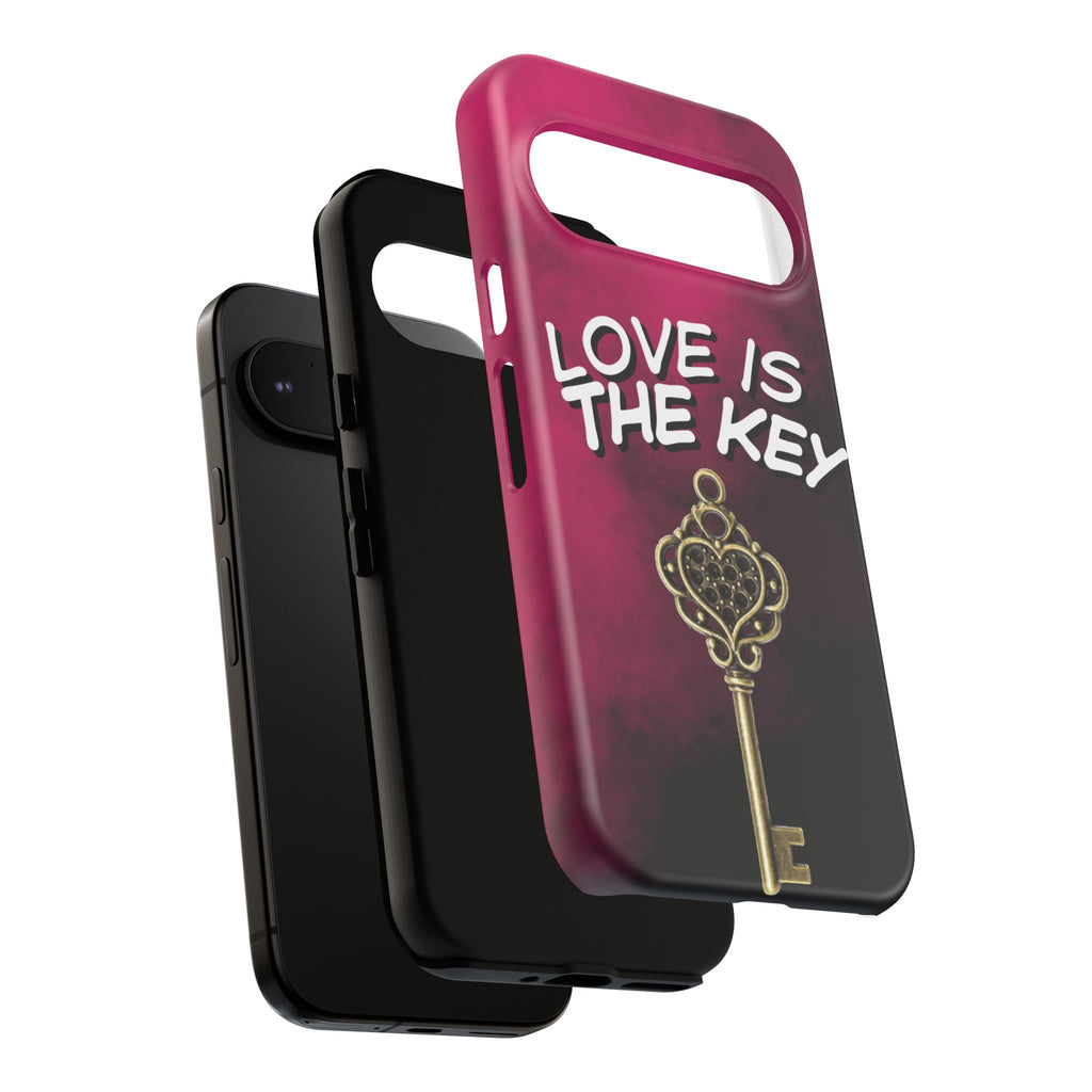 Love is the Key Phone Case