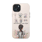 Armor of God (Dark haired woman) phone case