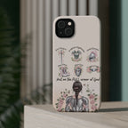 Armor of God Phone Case (dark hair, light skinned woman)
