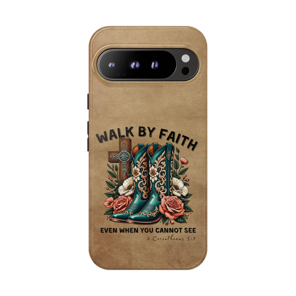Walk By Faith Rustic Case