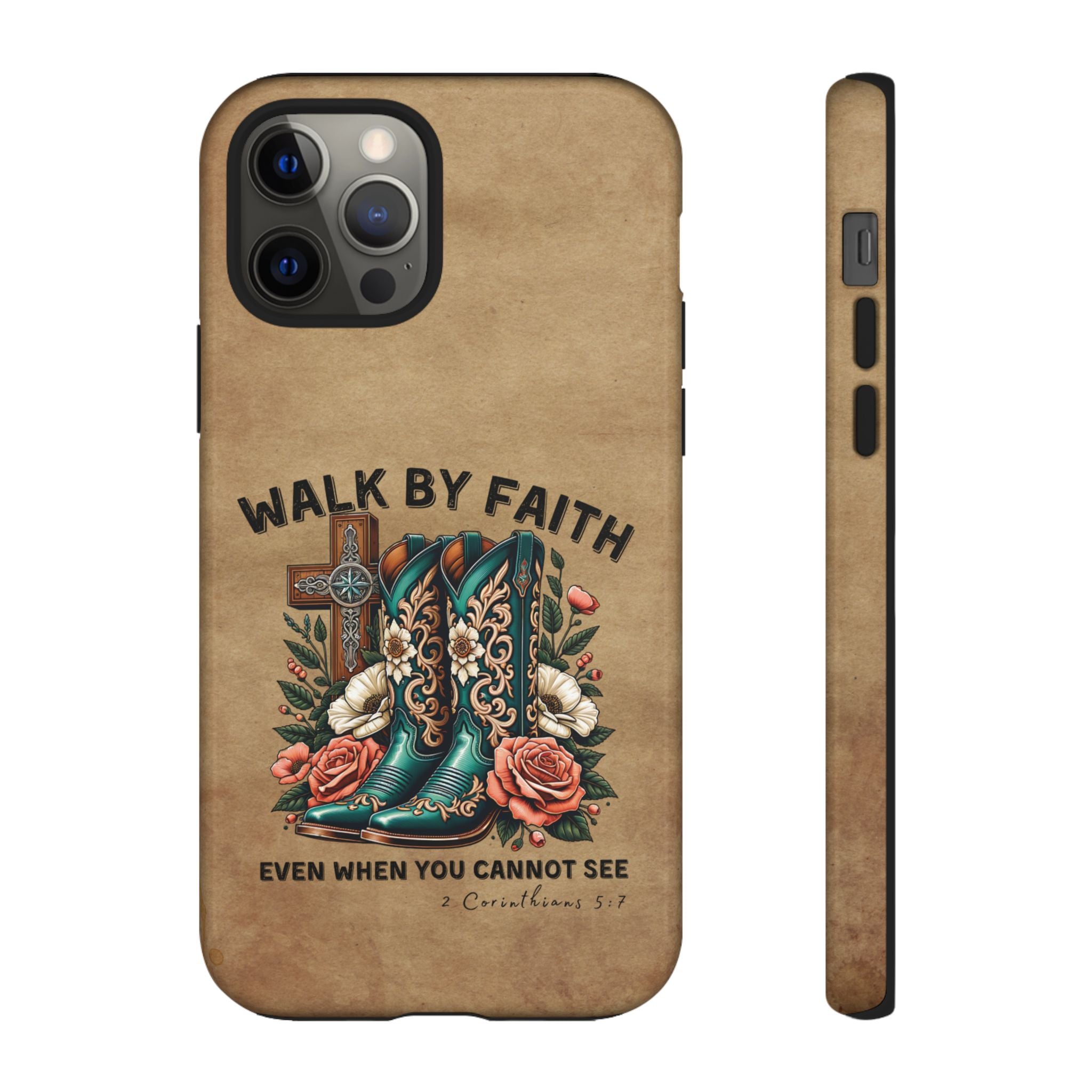 Walk By Faith Rustic Case