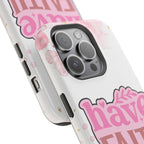 Have Faith Pink Butterfly Phone Case