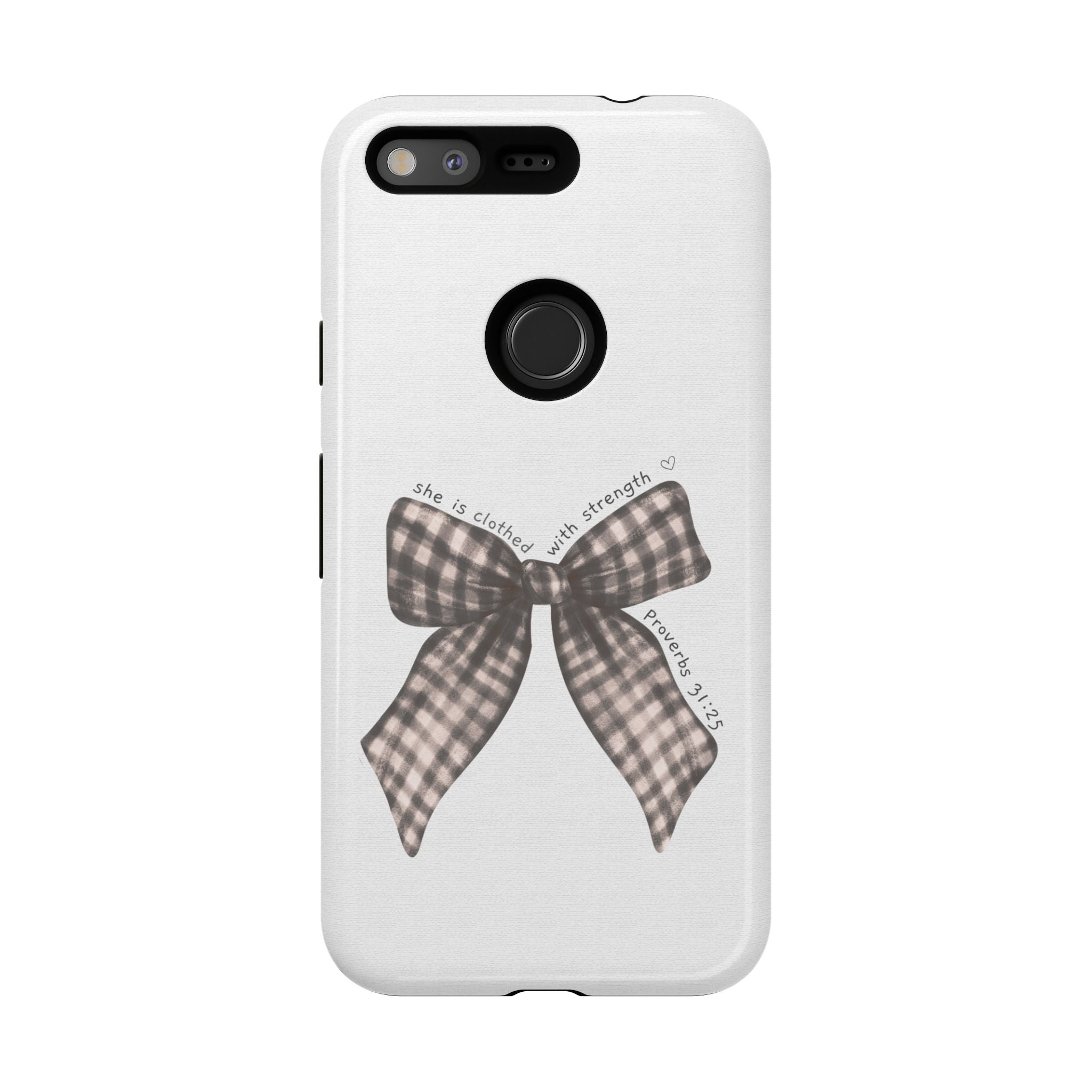 Proverbs 31 Rustic Bow Non MagSafe Phone Case