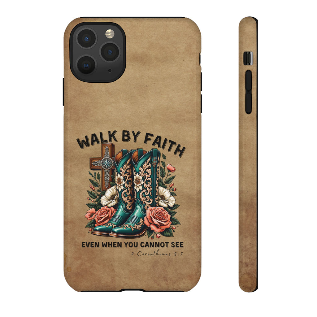 Walk By Faith Rustic Case