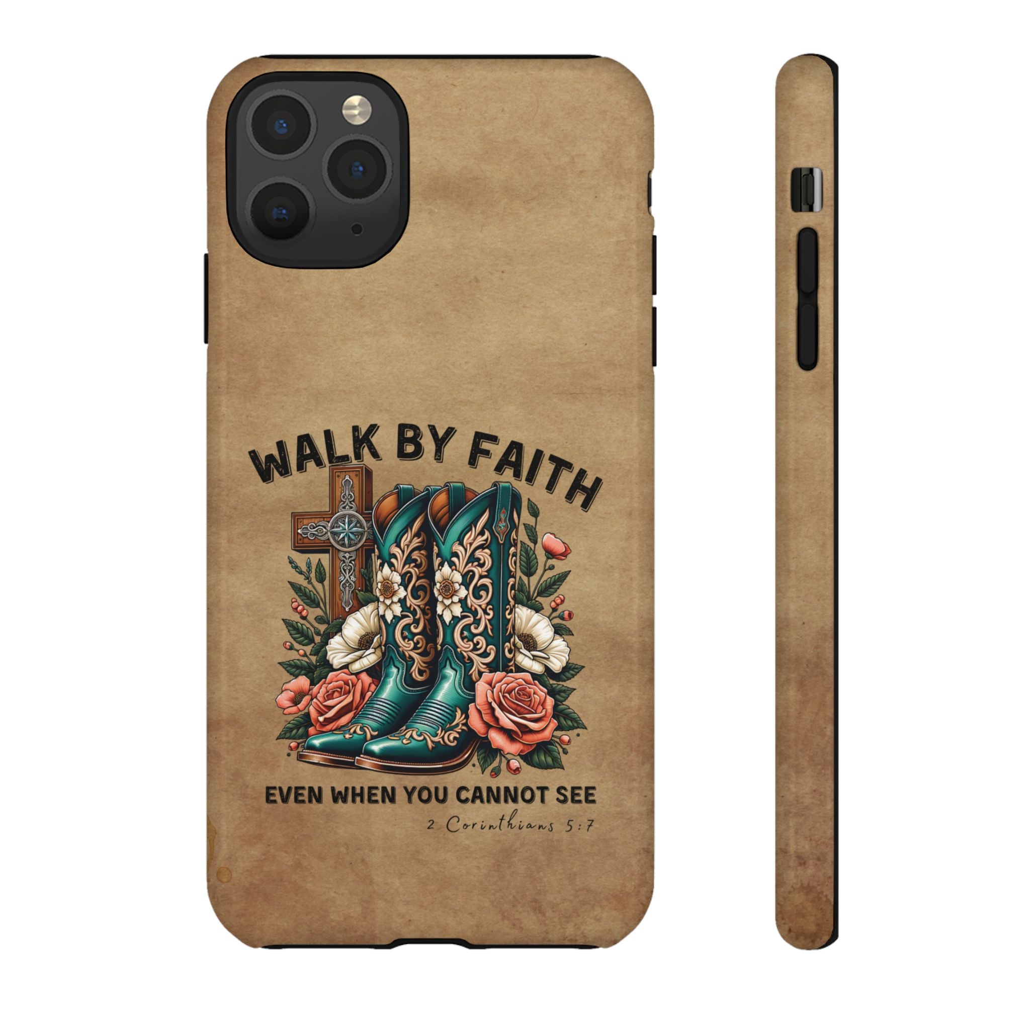 Walk By Faith Rustic Case