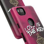 Love is the Key Phone Case