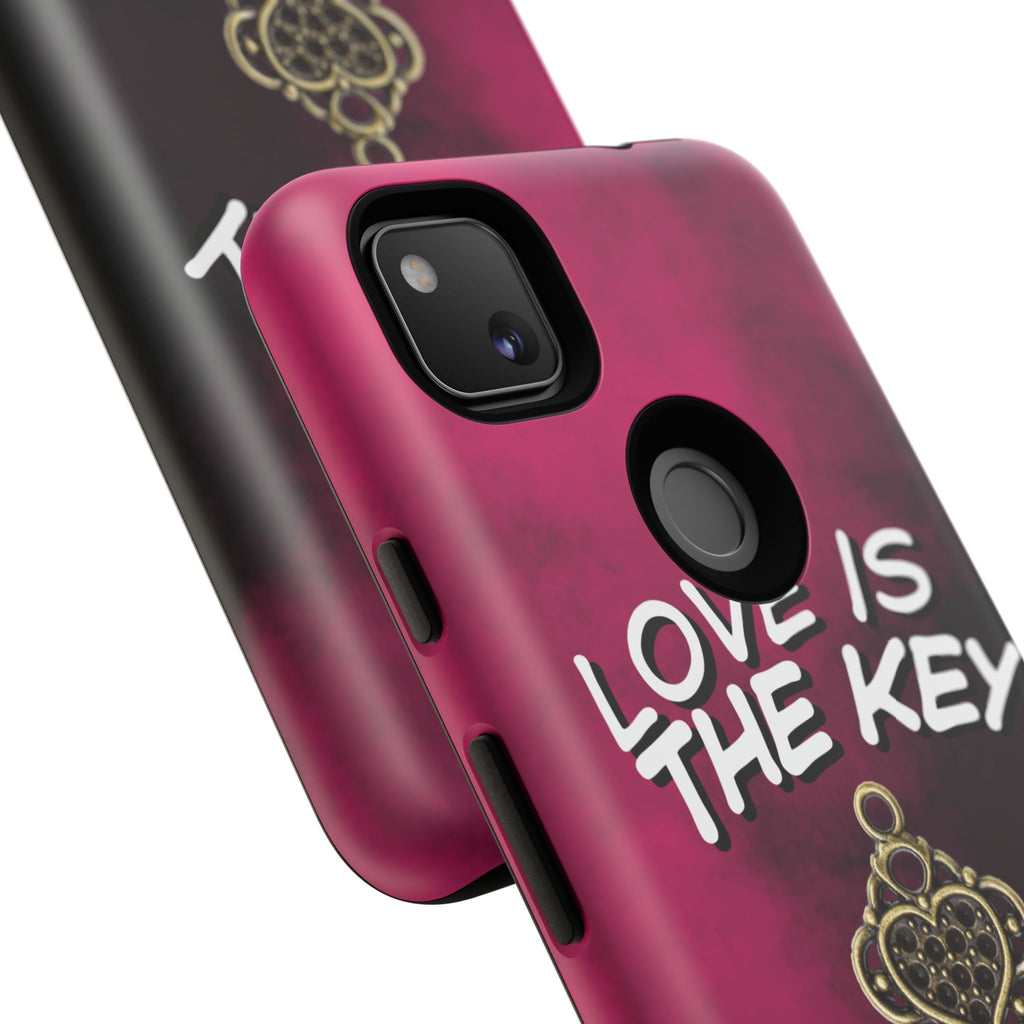Love is the Key Phone Case