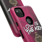 Love is the Key Phone Case