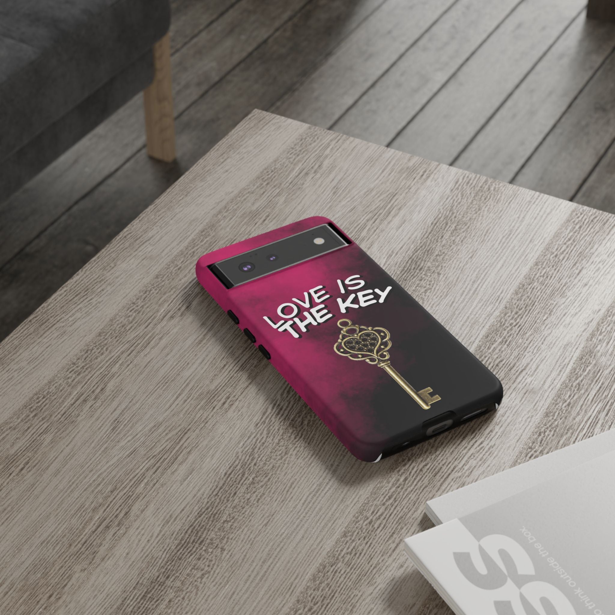 Love is the Key Phone Case