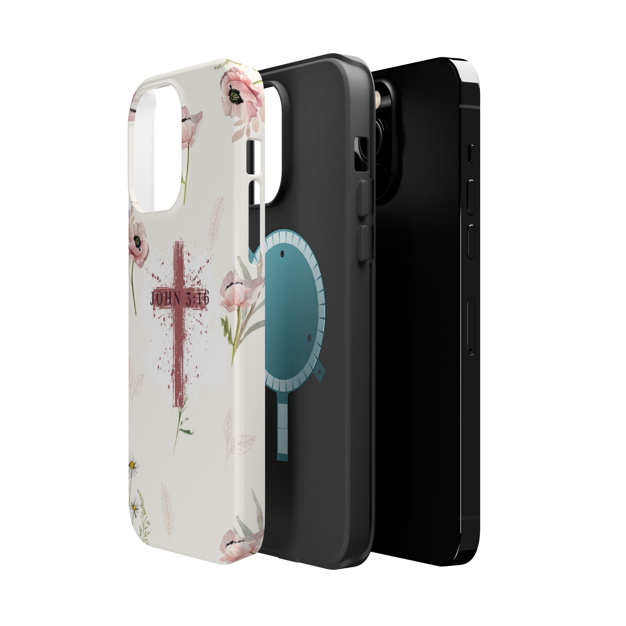 John 3:16 Floral Phone Case