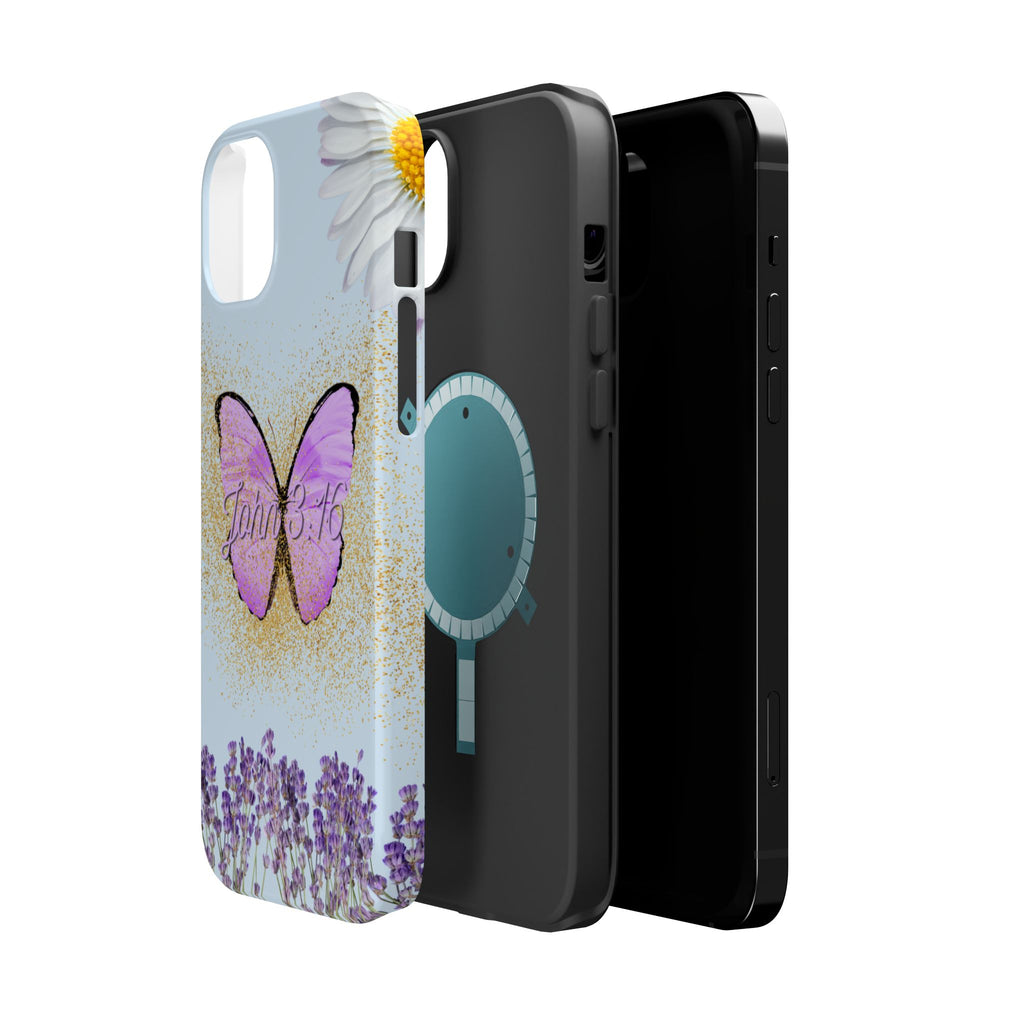 Butterfly Floral John 3:16