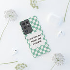 "With God, All Things Are Possible" Non MagSafe Phone Case
