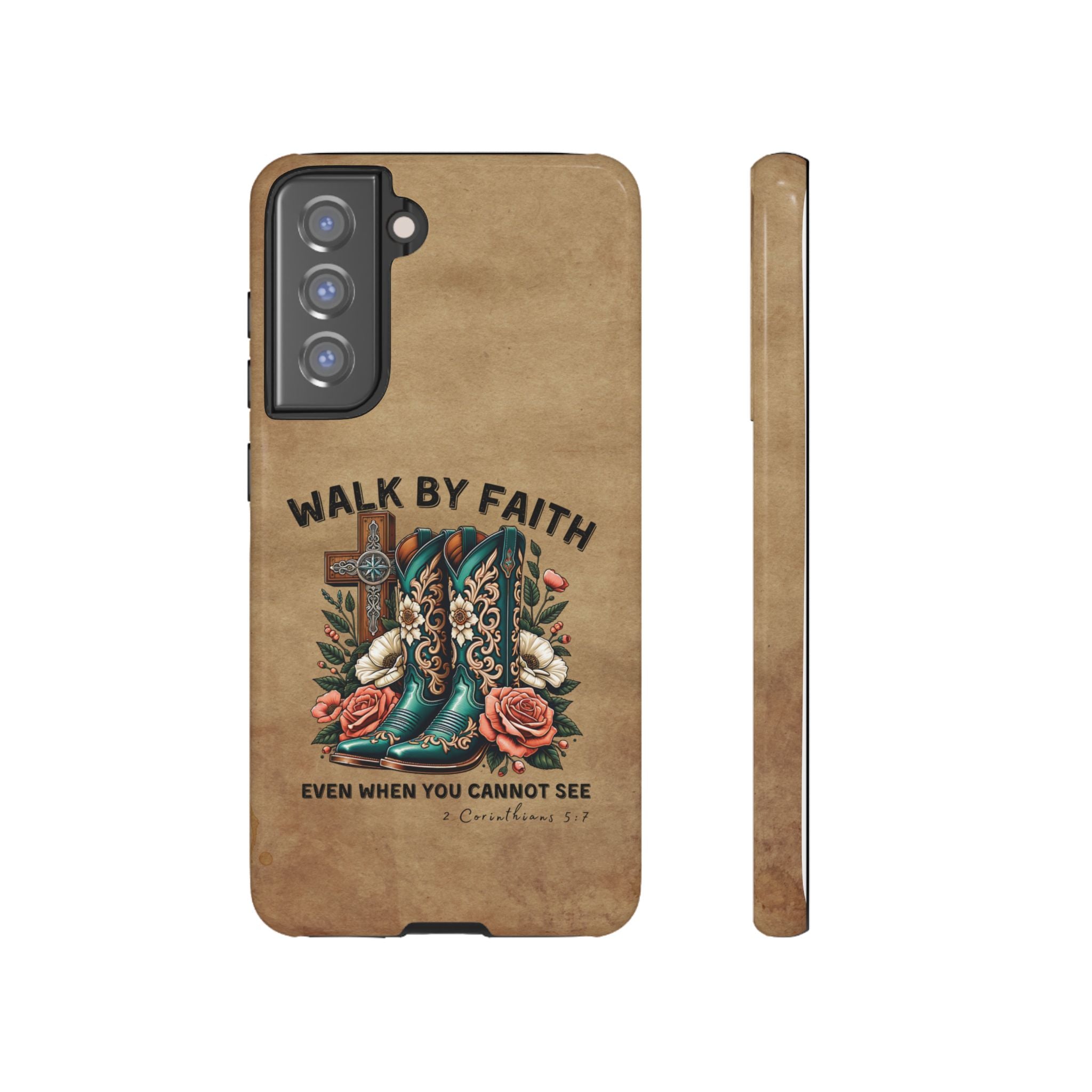 Walk By Faith Rustic Case