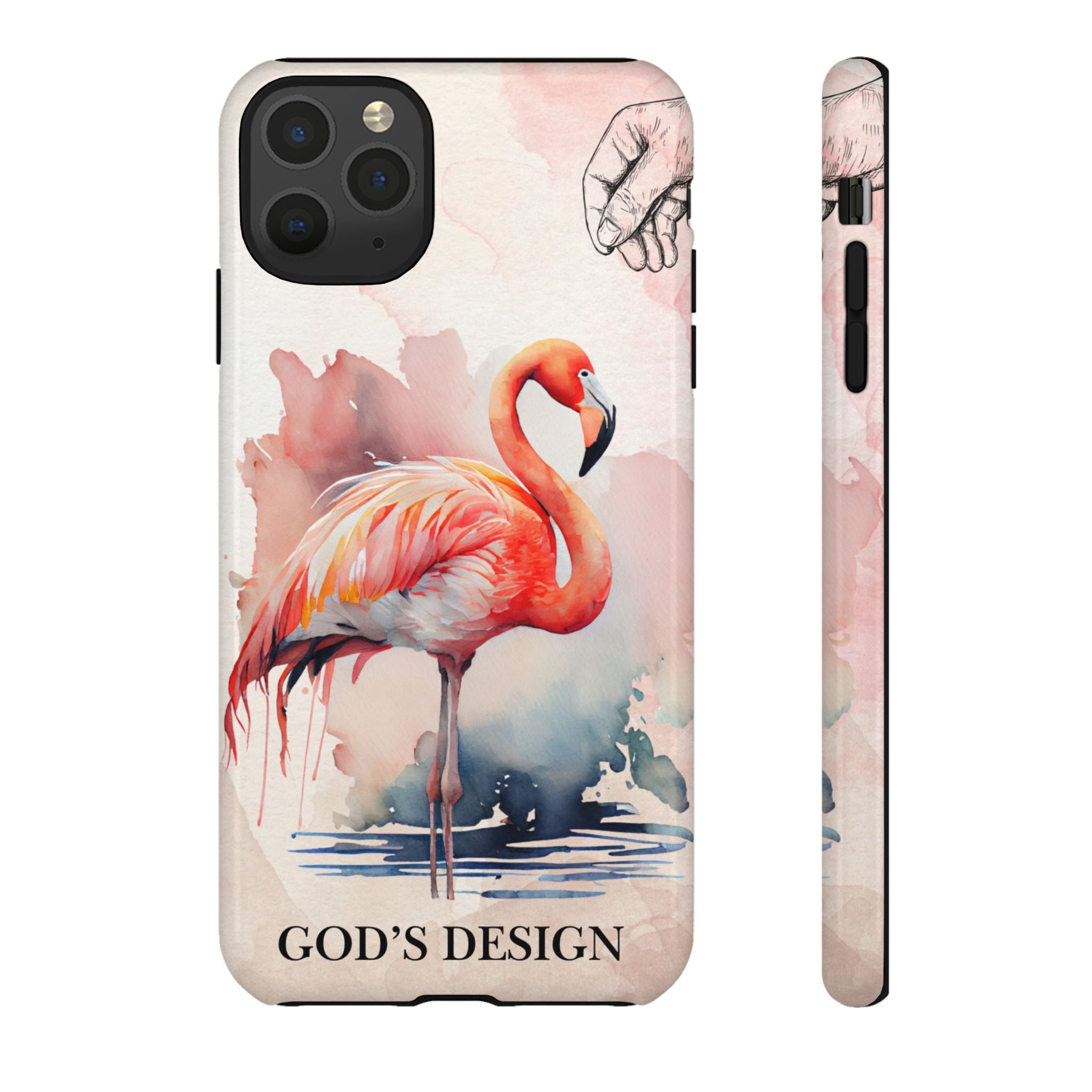 God’s Design Pink Flamingo Case