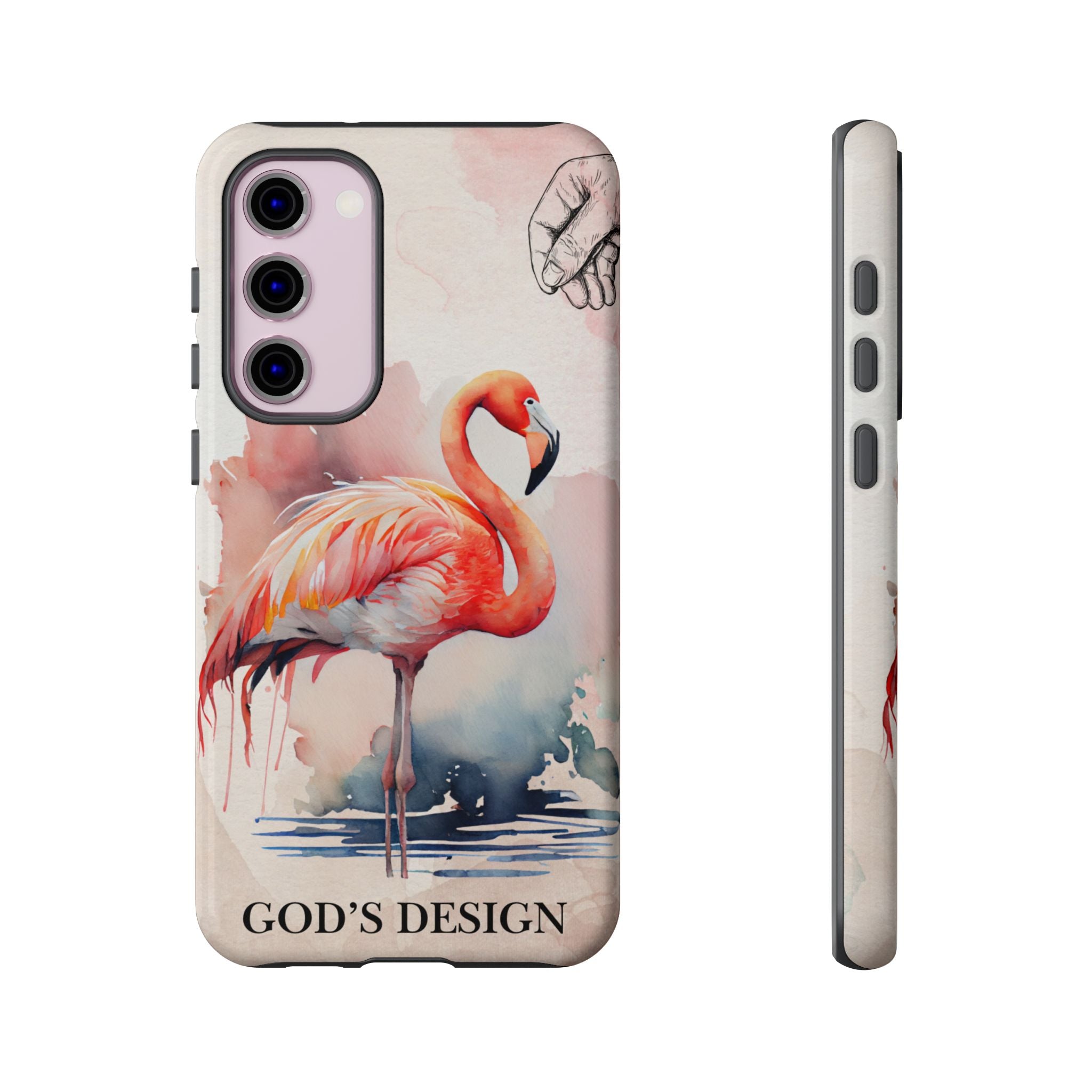 God’s Design Pink Flamingo Case