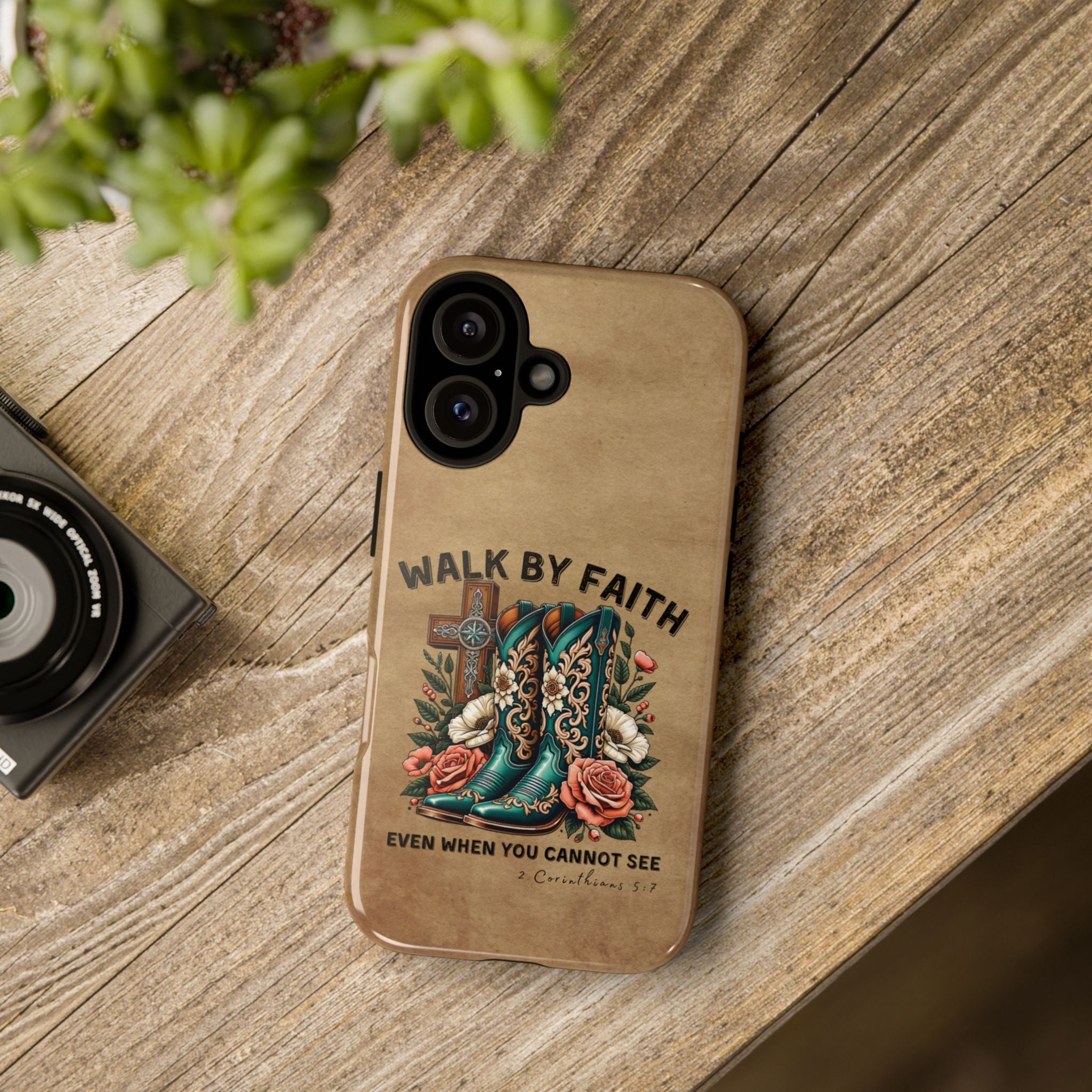 Walk By Faith Rustic Case
