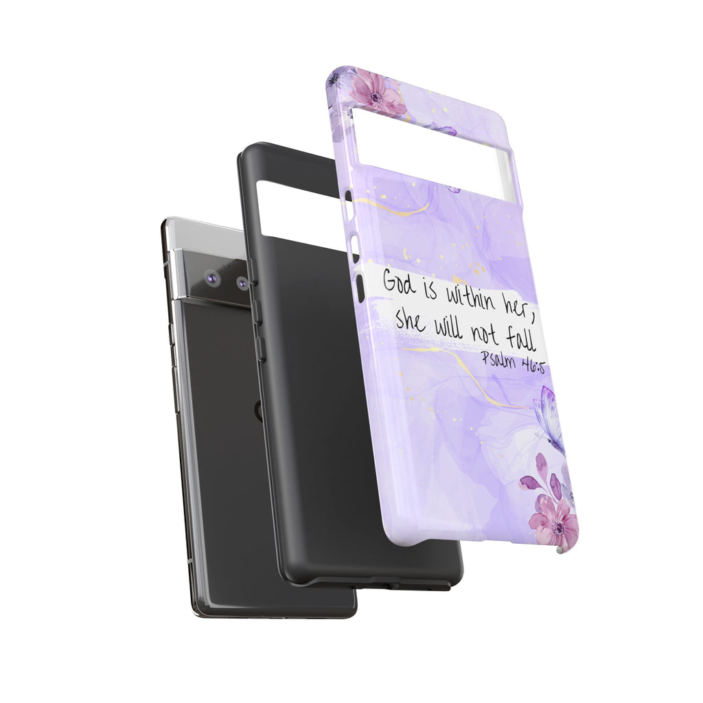 God Is Within Her Non MagSafe phone Case