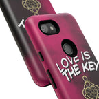 Love is the Key Phone Case