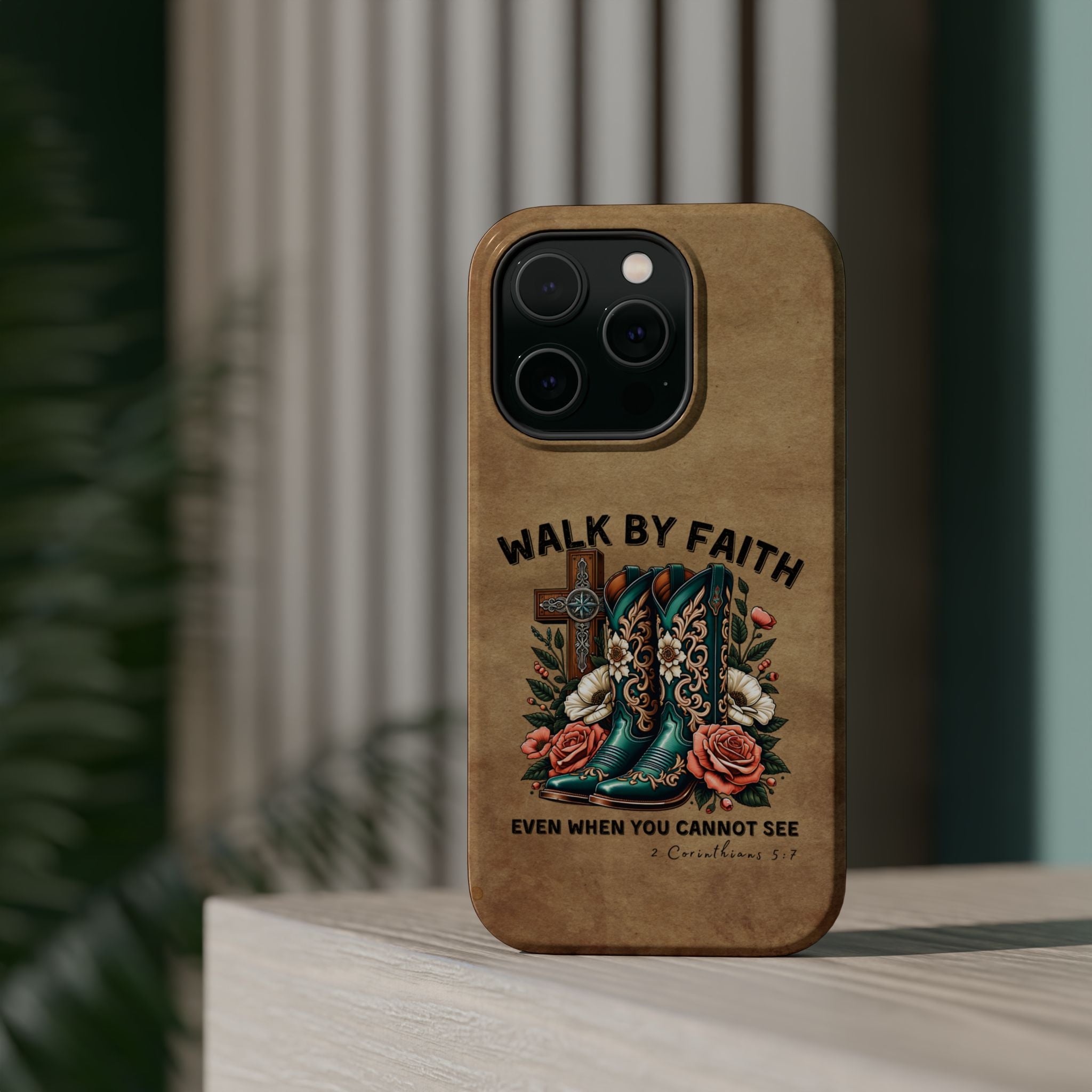 Walk by Faith Rustic Case
