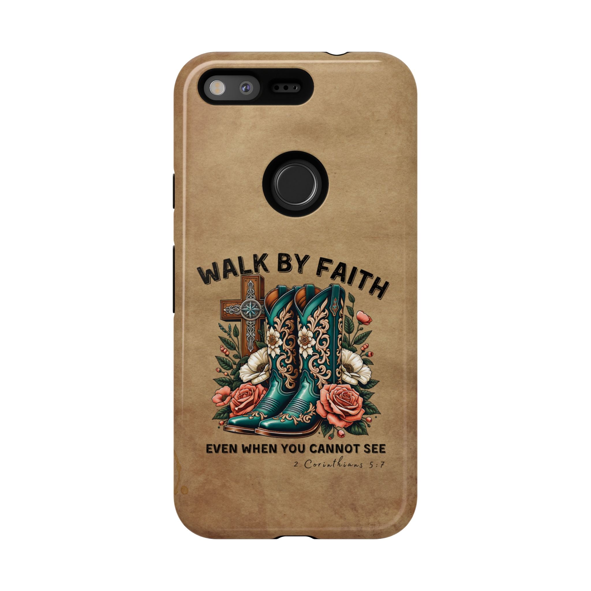 Walk By Faith Rustic Case