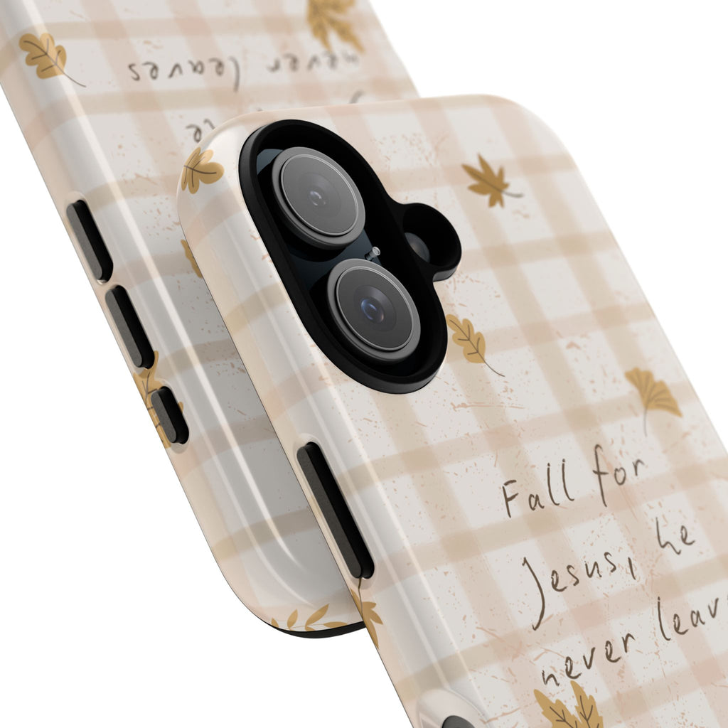 Fall for Jesus Phone Case