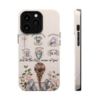 Armor of God (brown hair) phone case