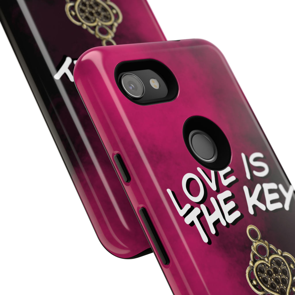 Love is the Key Phone Case