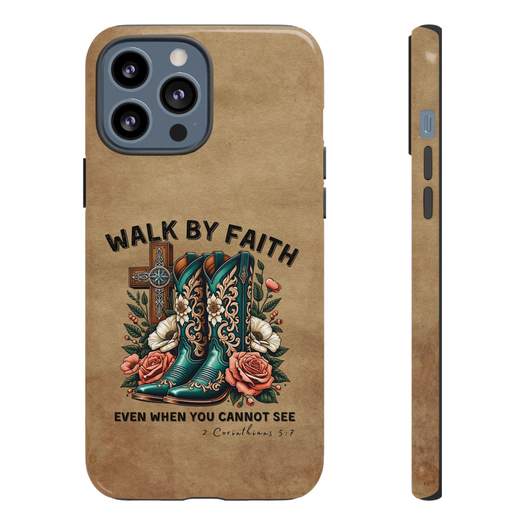 Walk By Faith Rustic Case