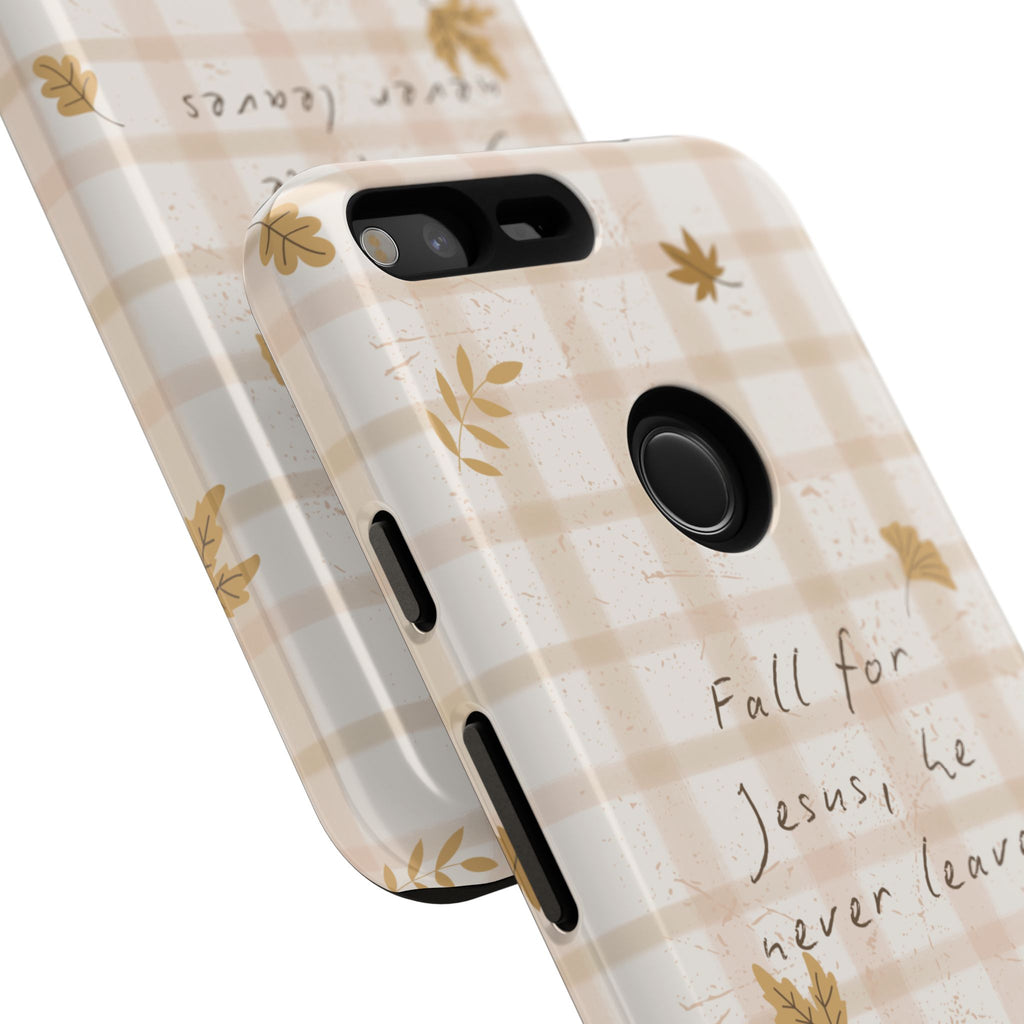 Fall for Jesus Phone Case