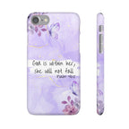 God is Within Her Phone Cover