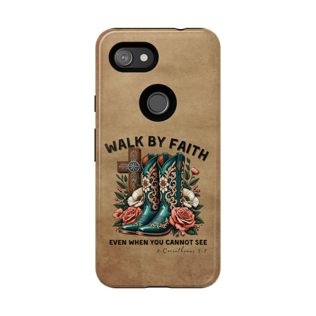 Walk By Faith Rustic Case