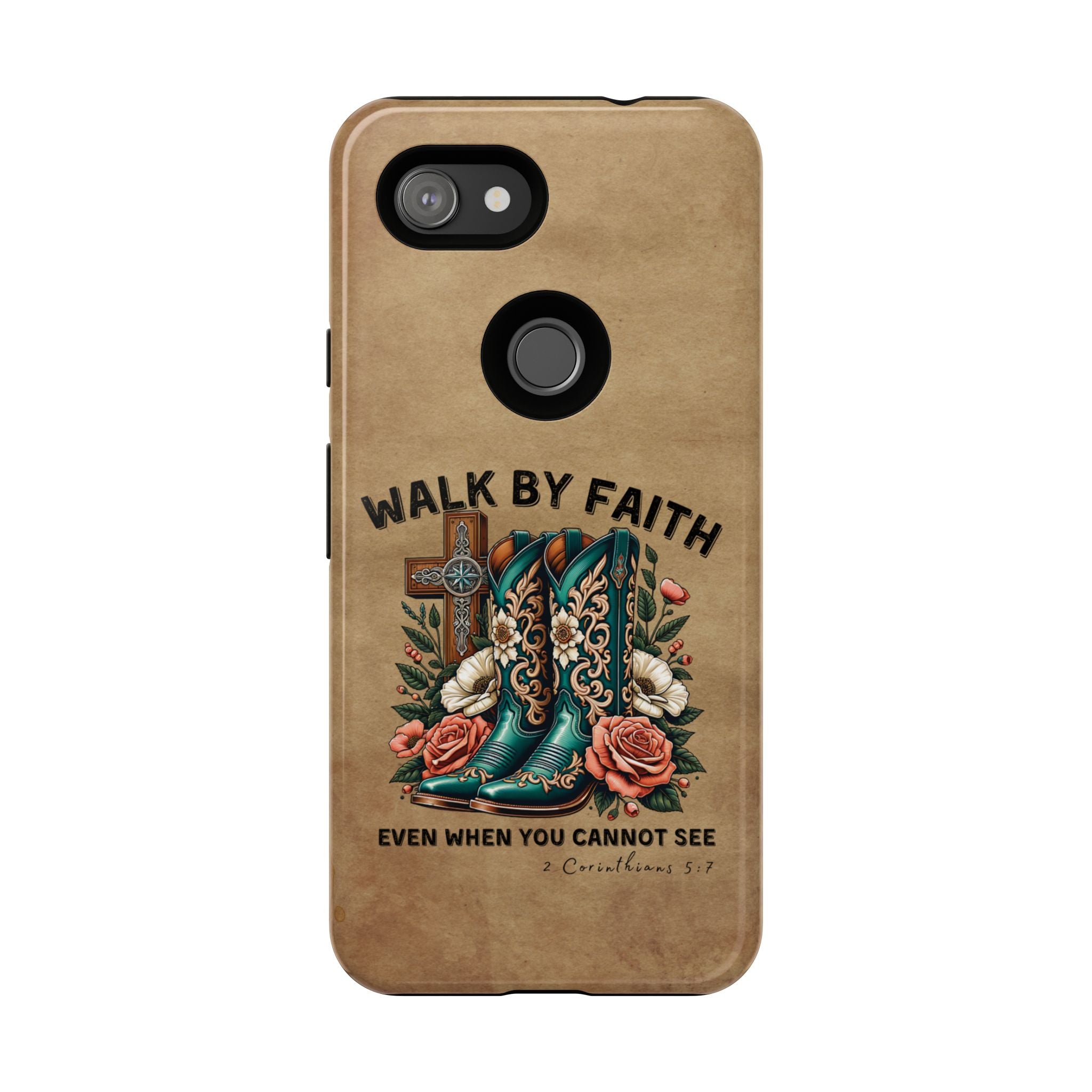 Walk By Faith Rustic Case